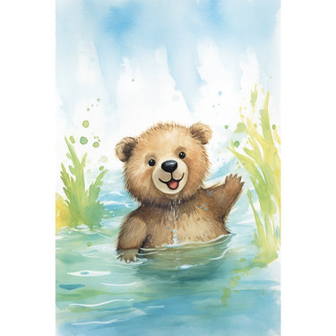 Bear Nursery Canvas
